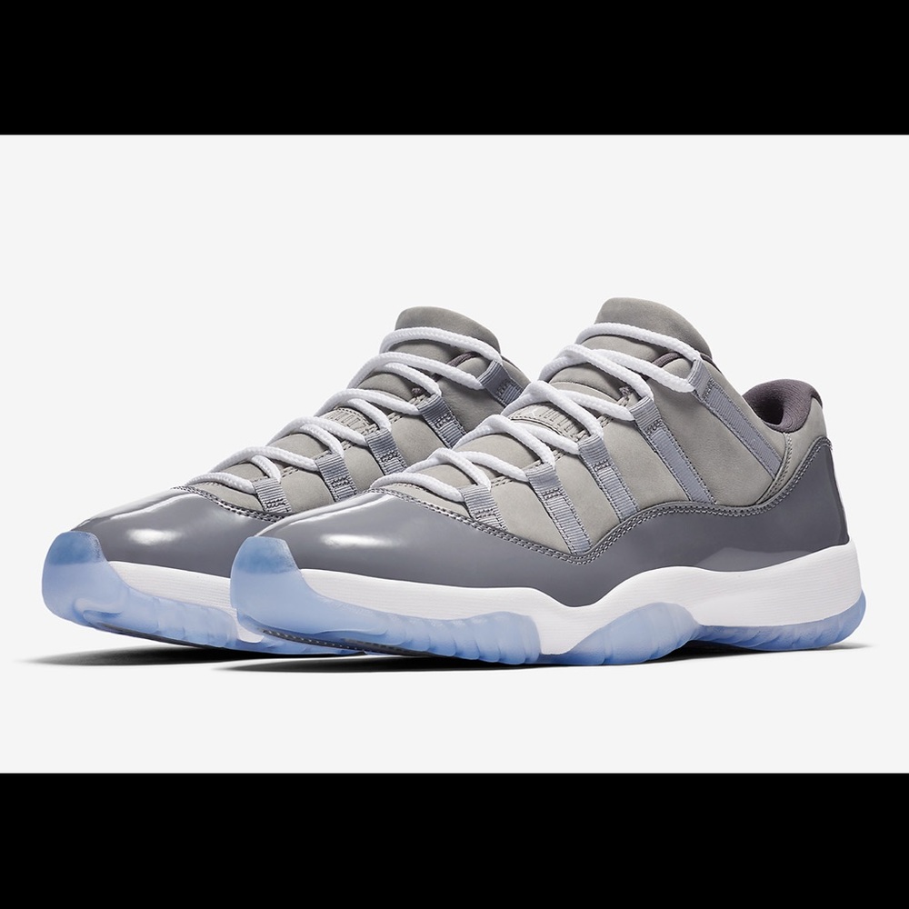 Jordan 11 lows cool grey
